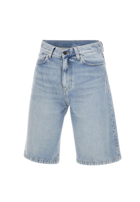 26SS 칼하트 WIP 랭던 쇼츠 I036587 01WU Light Blue