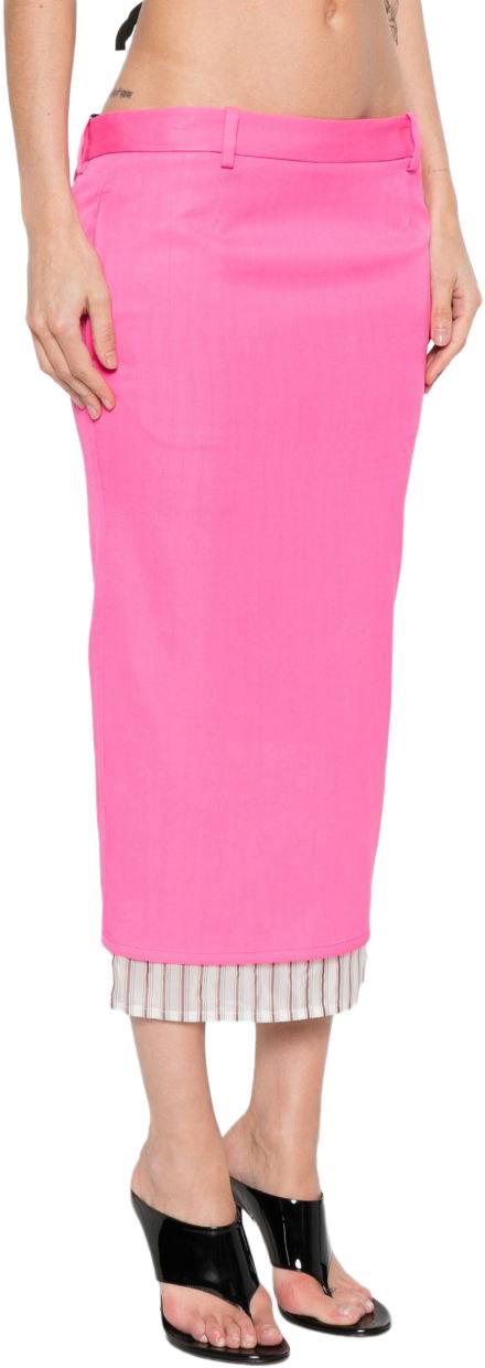 26SS 디 아티코 미디 스커트 260WCS00298367 PINK - THE ATTICO
