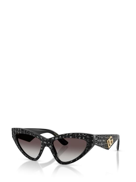 26FW 돌체앤가바나 선글라스 DG4439 32888G BLACK TEXTURE COCCO - DOLCE & GABBANA