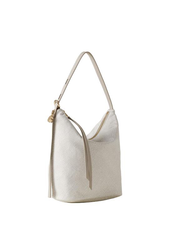 26SS 보르보네제 토트백 91010227 AH1927 WHITE COTTON - BORBONESE