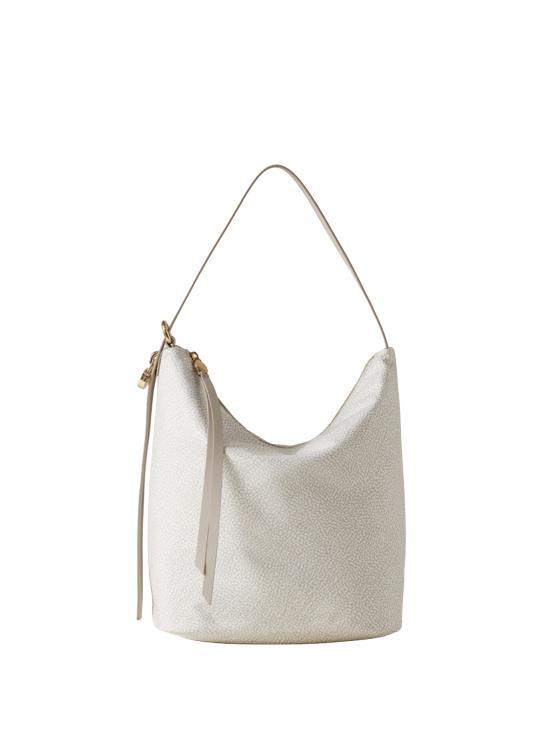 26SS 보르보네제 토트백 91010227 AH1927 WHITE COTTON