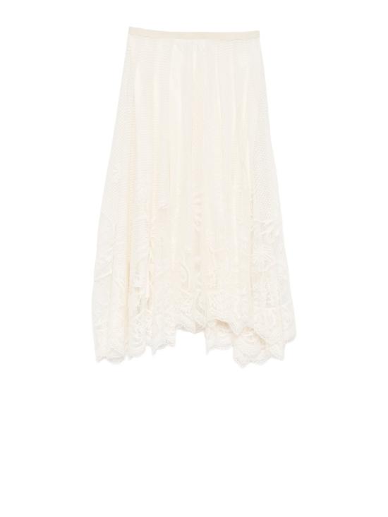 26SS 파비아나 필리피 미디 스커트 GND276F850 M2170145 BURRO