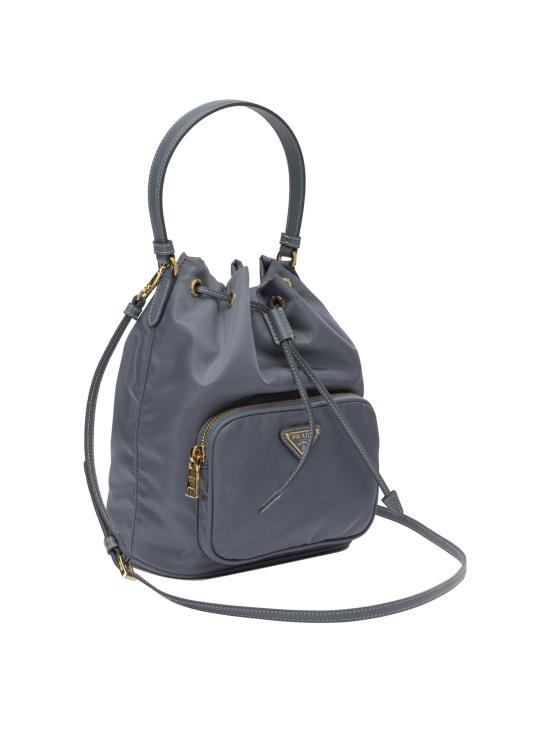 26SS 프라다 리에디션 1995 리나일론 듀엣 버킷백 1BH038RV44F0D57 V OOO Light blue - PRADA