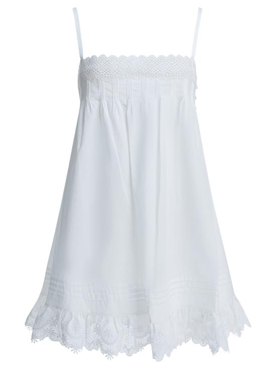 26SS 생로랑 원피스 839481Y7K369601 White