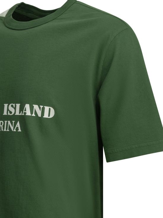 26SS 스톤 아일랜드 탑 2100017S0X16V005I Green - STONE ISLAND