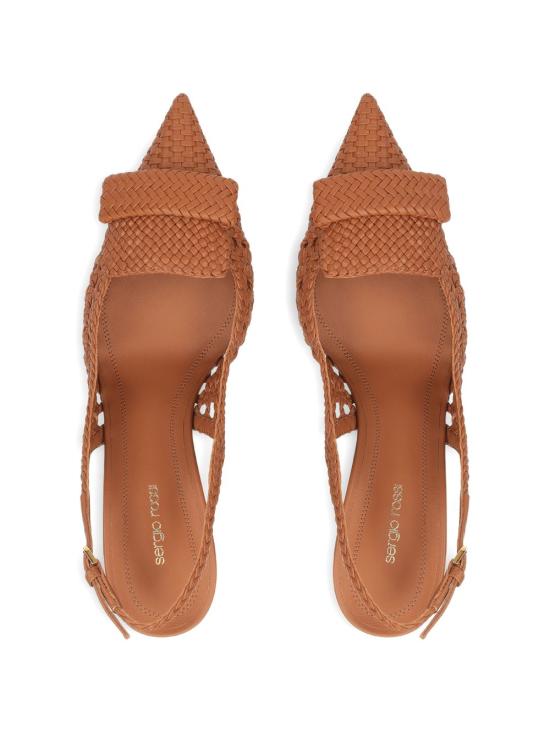 26SS 세르지오로시 힐/펌프스 B14950 MFL4301102436 Brown - SERGIO ROSSI