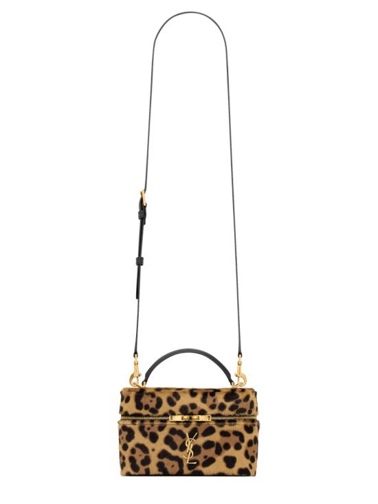 26SS 생로랑 가비 포니 헤어 레더 베니티 백 798098 AAE6T2490 ANIMALIER