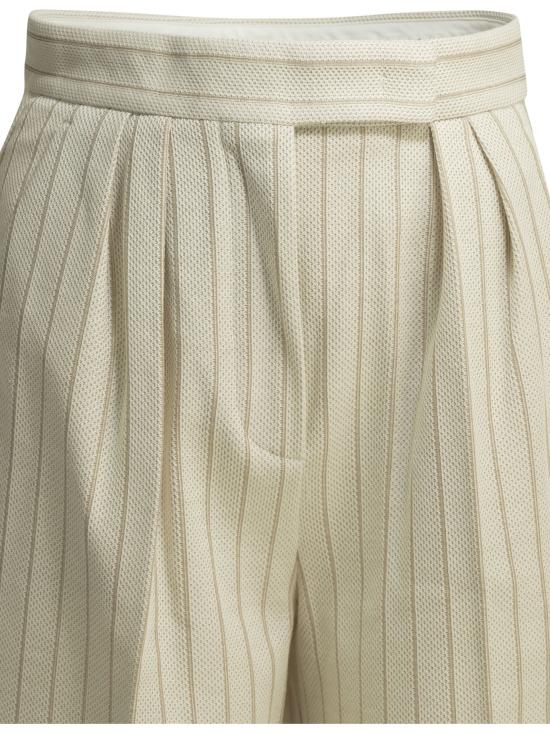 26SS 막스마라 스트레이트 팬츠 2611781012600MXMOSO001 Beige - MAX MARA