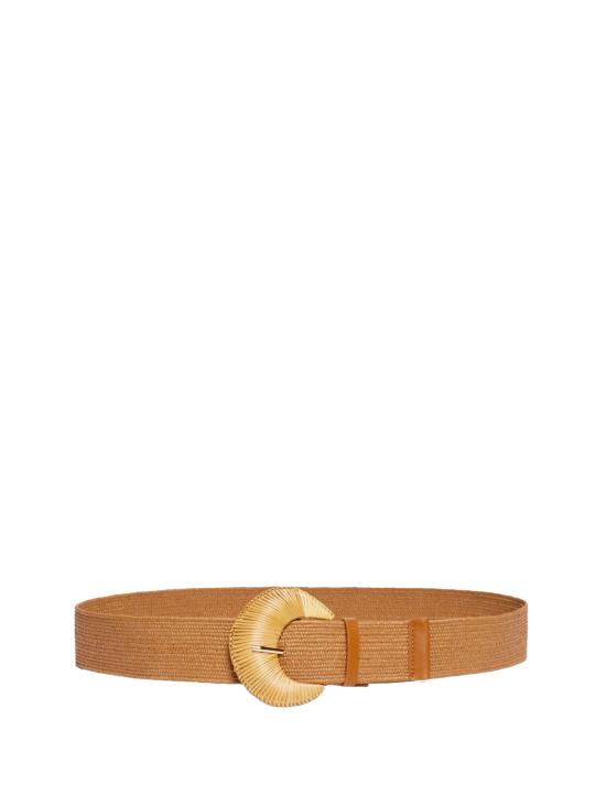 26SS 엠므 마렐라 벨트 2615501012200 FATA001 RAFFIA CUOIO