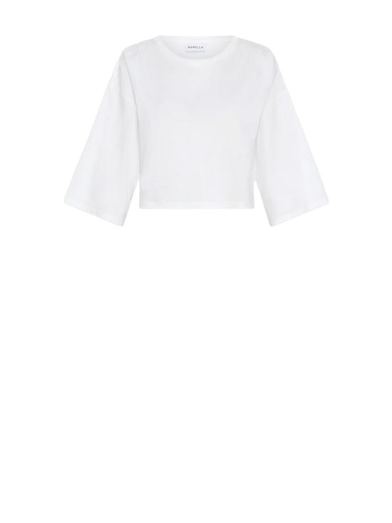 26SS 마렐라 반팔 티셔츠 2613971012200 ROLLIO001 BIANCO OTTICO