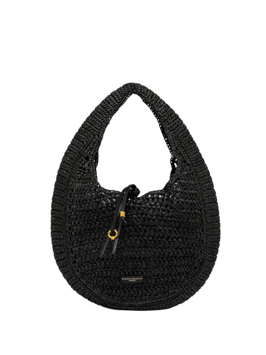 26SS 지아니 끼아리니 토트백 BS 11954 COMM STR CRCH001 NERO