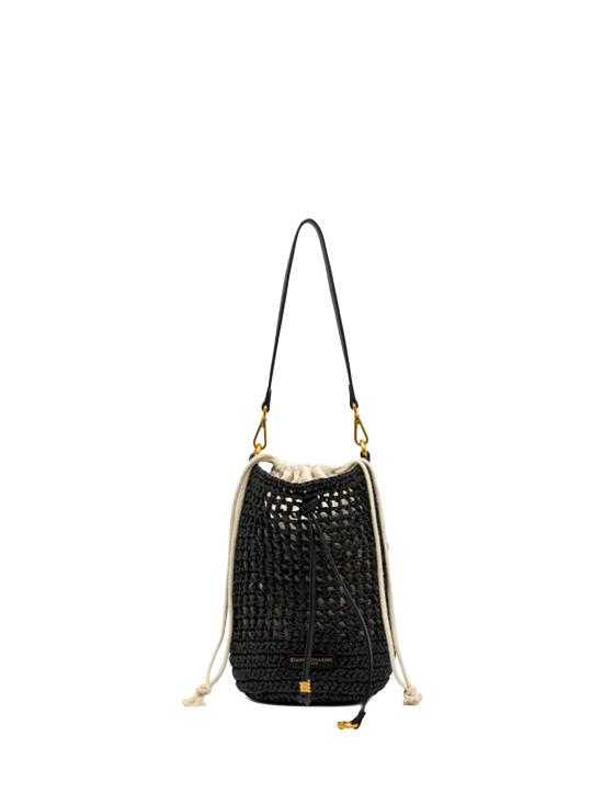 26SS 지아니 끼아리니 토트백 BS 11951 COMM STR CRCH001 NERO