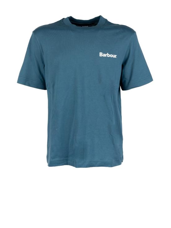 26SS 바버 반팔 티셔츠 MTS1566 BU18 DUSK BLUE