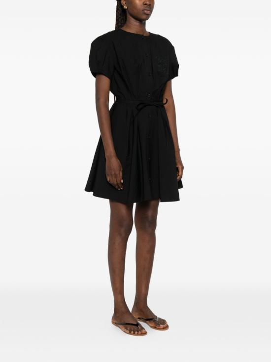  로에베 미디 원피스 S616Y09XC8 1100 Nero - LOEWE