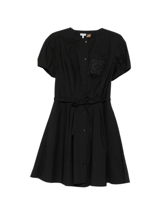  로에베 미디 원피스 S616Y09XC8 1100 Nero