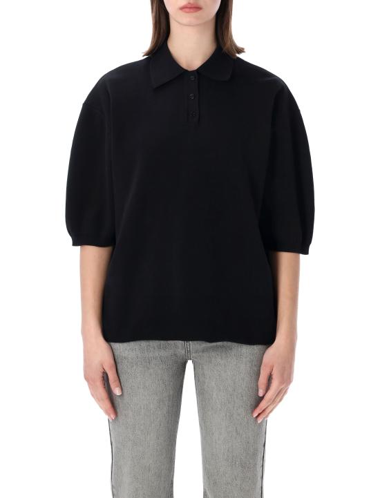 26SS 더프랭키샵 폴로 티셔츠 POFS21820100 BLACK Nero