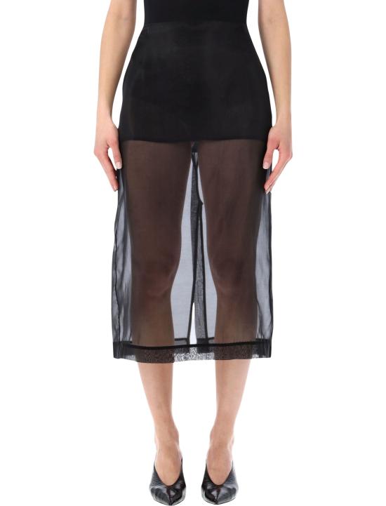 26SS 더프랭키샵 미디 스커트 SKFS151371000 BLACK Nero
