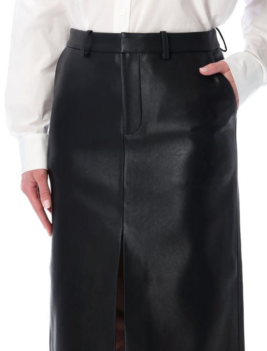 26SS 더프랭키샵 미디 스커트 SKFS21916100 BLACK Nero - THE FRANKIE SHOP