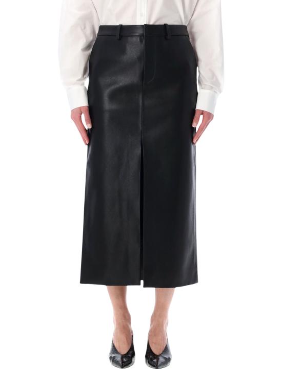 26SS 더프랭키샵 미디 스커트 SKFS21916100 BLACK Nero