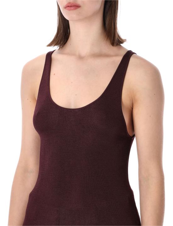 26SS 더프랭키샵 민소매 티셔츠 TAFS174447110 BURGUNDY Viola - THE FRANKIE SHOP