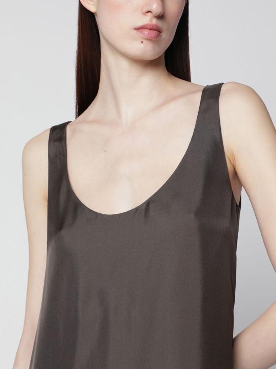 26SS 로에 롱 원피스 41933045 264 Brown - ROHE