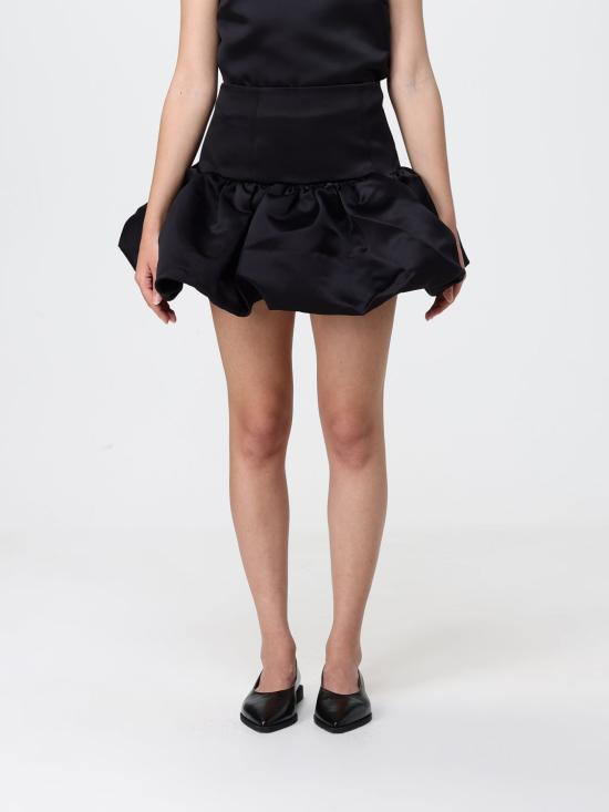 26SS 가니 숏 스커트 A1090241 099 Black