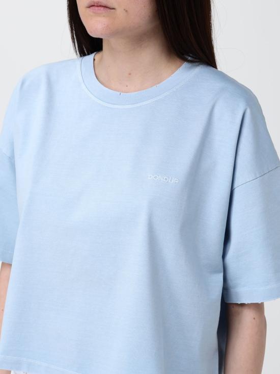 26SS 돈답 반팔 티셔츠 DS077JF0352MD2 807 Blue - DONDUP