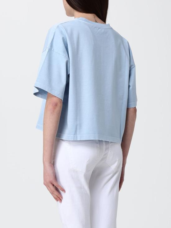 26SS 돈답 반팔 티셔츠 DS077JF0352MD2 807 Blue - DONDUP