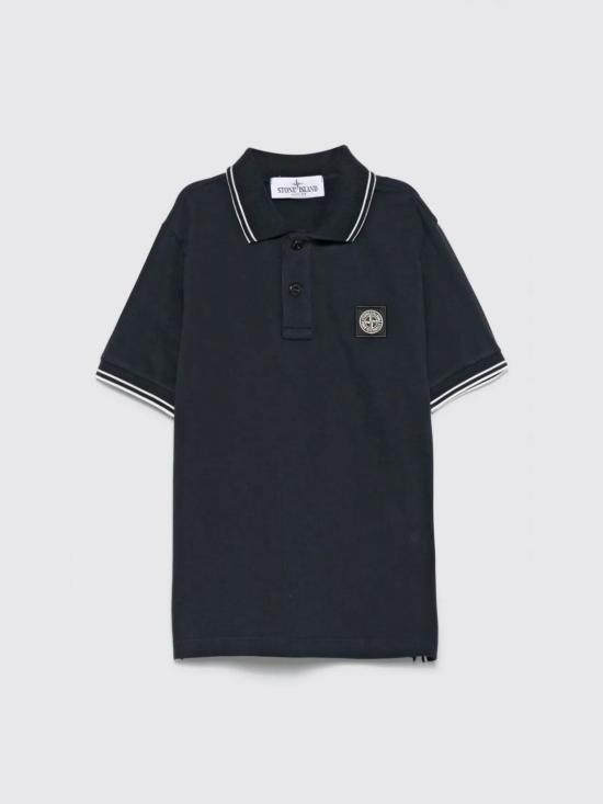 26SS [키즈] 스톤 아일랜드 폴로 셔츠 2200001S0018 V0020 Blue 1