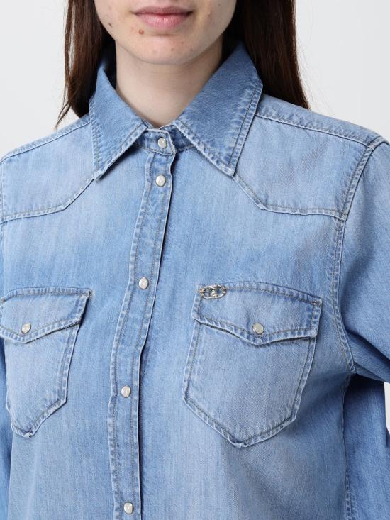 26SS 리우조 데님 셔츠 UA6339D4851 79054 Denim - LIU JO