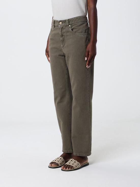 26SS 브루넬로 쿠치넬리 데님 팬츠 M0H81P5758 C3469 Green - BRUNELLO CUCINELLI