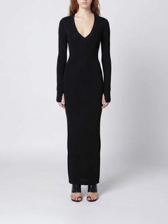 26SS 엔타이어 스튜디오 롱 원피스 ESSS26DR01290 0015 Black