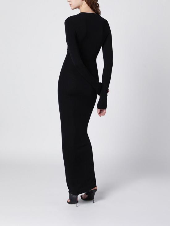 26SS 엔타이어 스튜디오 롱 원피스 ESSS26DR01290 0015 Black - ENTIRE STUDIOS