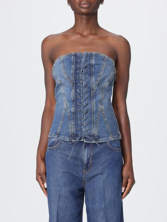 26SS 리우조 탑 UA6506D0399 79157 Denim