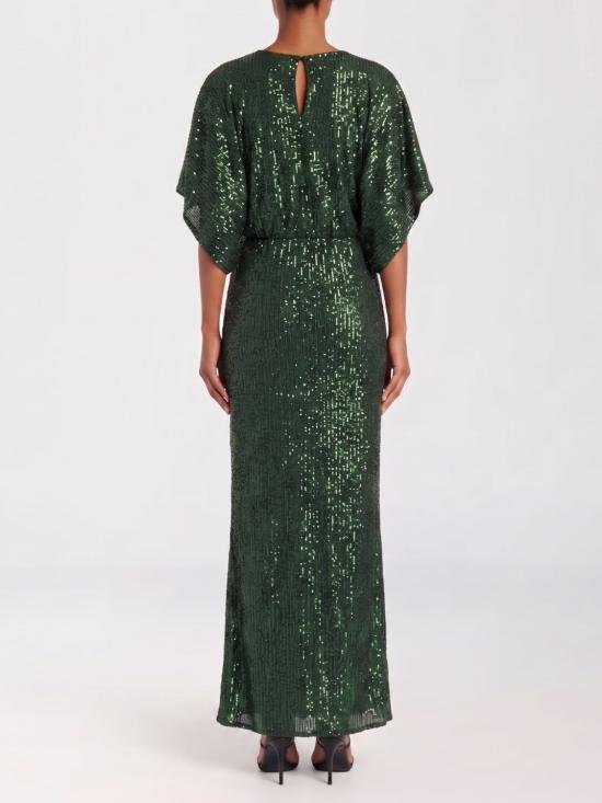 26SS 노마카말리 롱 원피스 ST4253SQR34869 DARK EMERALD Green - NORMA KAMALI