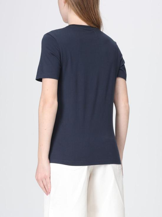 26SS 메종키츠네 폭스 헤드 레귤러 폴로 티셔츠 PW00113KJ7026 0413 Blue - MAISON KITSUNE