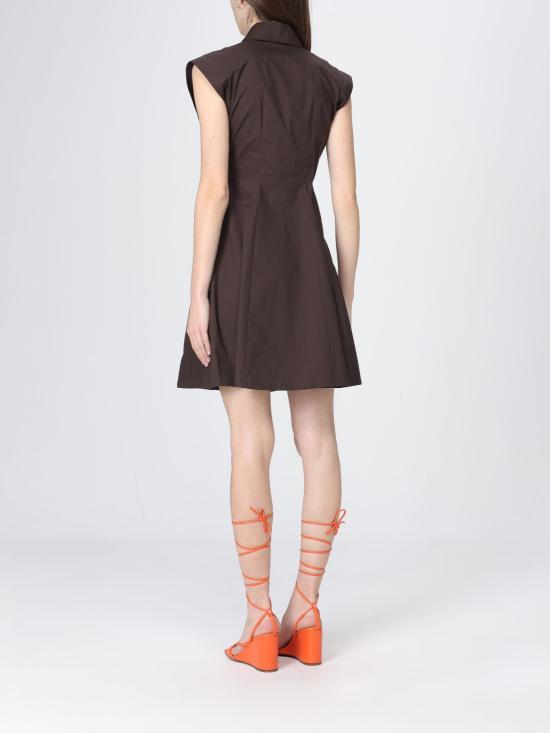 26SS 리우조 롱 원피스 WA6514T4853 91109 Brown - LIU JO