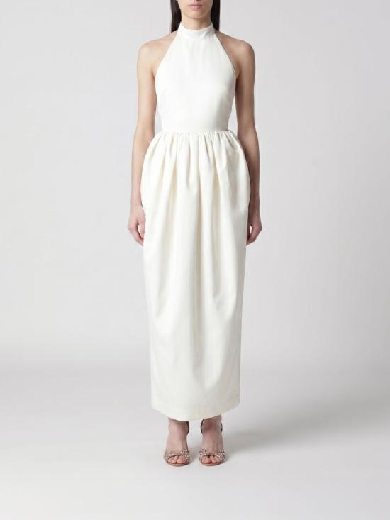 26SS 로테이트 롱 원피스 115752 857 White