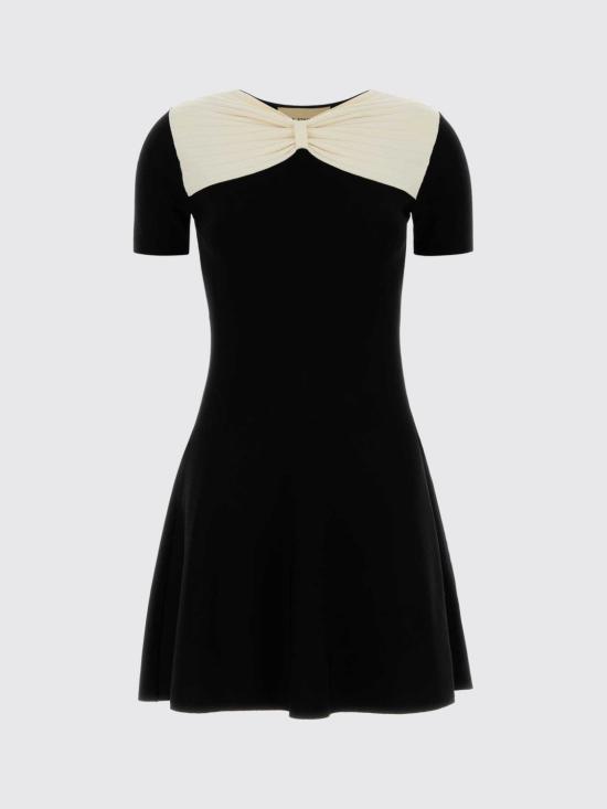 26SS 발렌티노 가라바니 롱 원피스 8B3KD14TA2P 0NA Black - VALENTINO GARAVANI