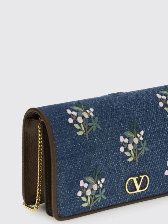 26SS 발렌티노 가라바니 토트백 8W0P0AY5MDU AXM Denim - VALENTINO GARAVANI