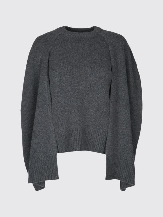 26SS 토템 스웨터 261WRT0635YA0235083 DAGRME Grey - TOTEME