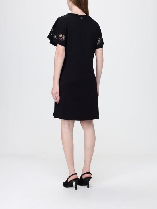 26SS 리우조 롱 원피스 TA6236J3855 22222 Black - LIU JO