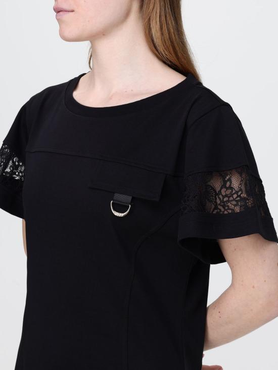 26SS 리우조 롱 원피스 TA6236J3855 22222 Black - LIU JO