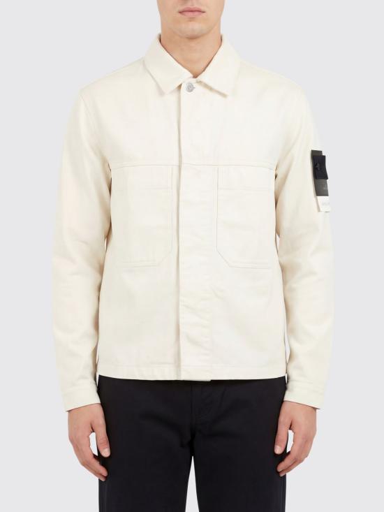 26SS 스톤 아일랜드 자켓 4100006S0J24 V0093 White