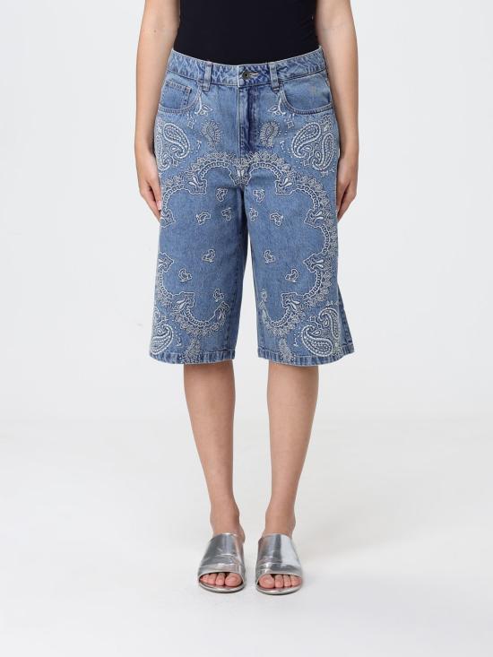 26SS 리우조 데님 숏팬츠 UA6182D0313 79016 Denim
