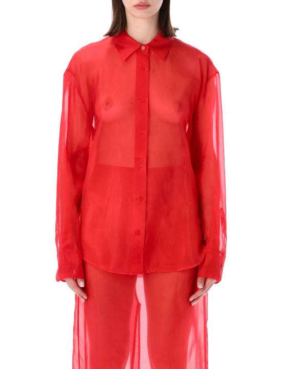 26SS 더프랭키샵 반팔 티셔츠 CHFS163777000 RED Rosso