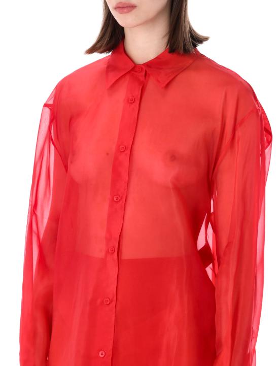 26SS 더프랭키샵 반팔 티셔츠 CHFS163777000 RED Rosso - THE FRANKIE SHOP