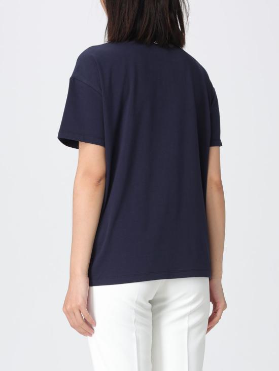 26SS 리우조 반팔 티셔츠 CA6167JS088 P9583 Blue - LIU JO