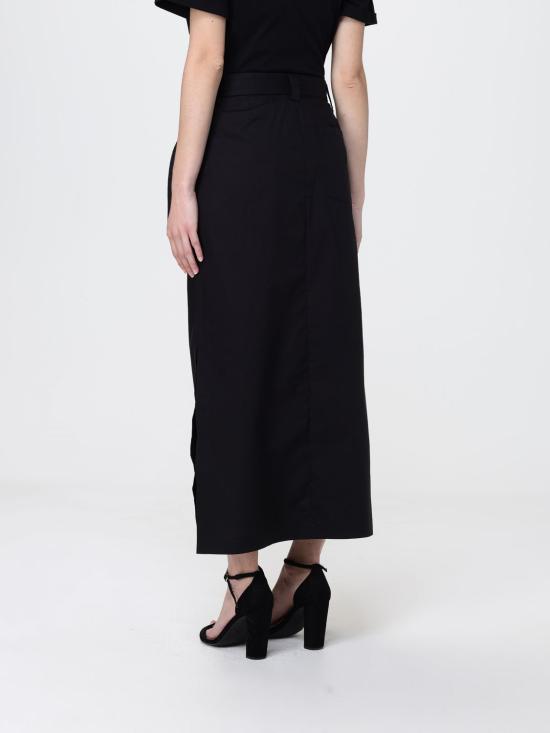 26SS 리우조 롱 스커트 CA6324TS246 22222 Black - LIU JO