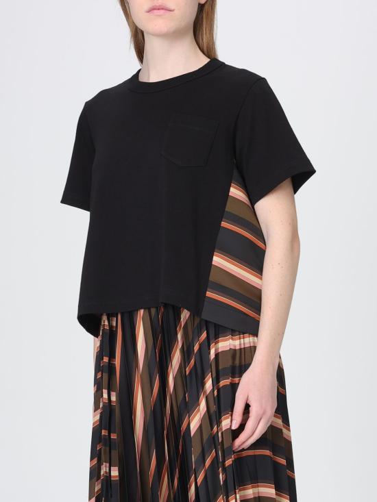 26SS 사카이 반팔 티셔츠 2608378 727 Kaki - SACAI